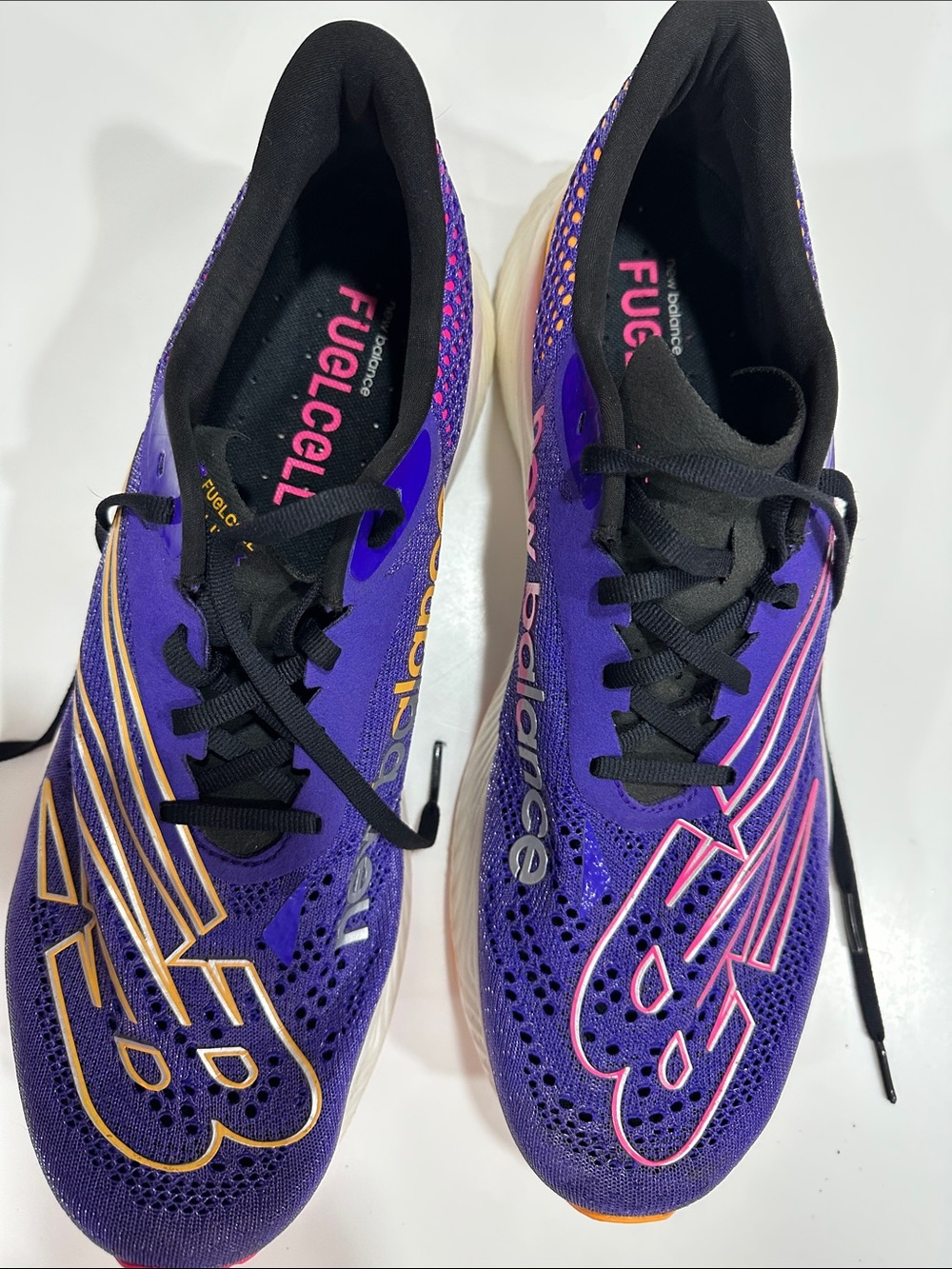New Balance Women’s Purple and Pink FuelCell Running Sneakers